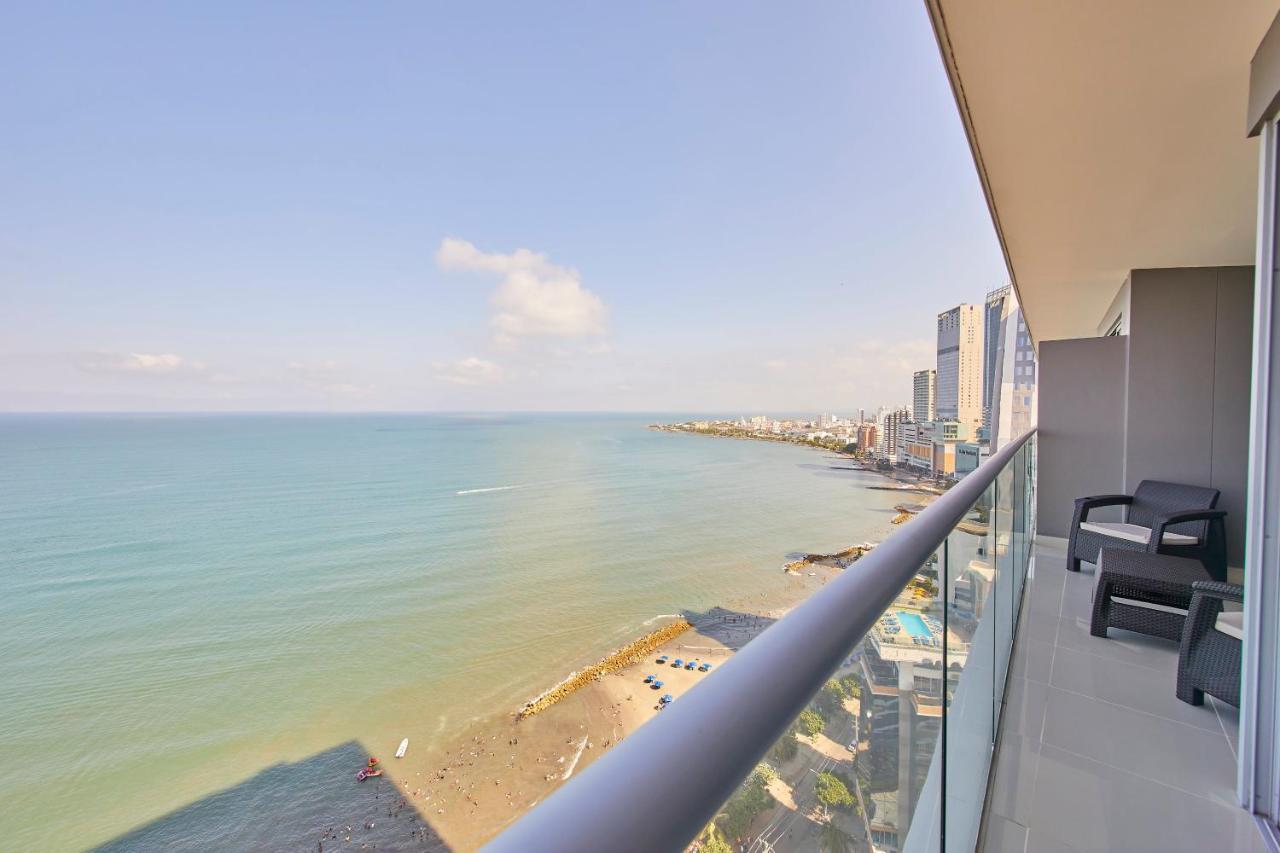 Beachfront Paradise With Outstanding Sunset Views Cartagena Buitenkant foto