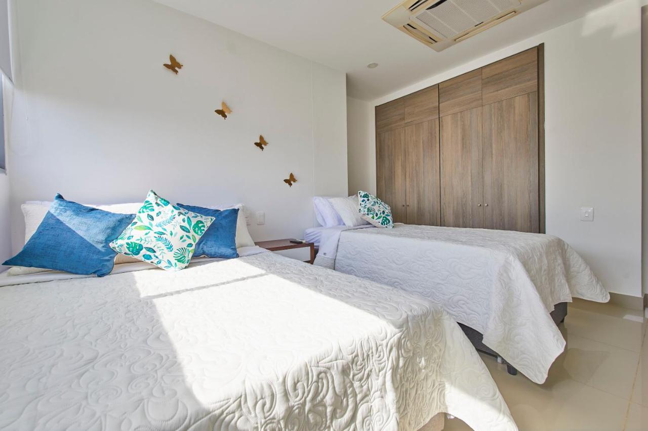 Beachfront Paradise With Outstanding Sunset Views Cartagena Buitenkant foto