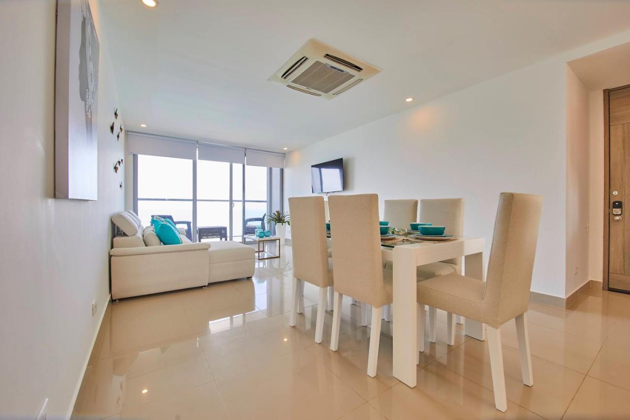 Beachfront Paradise With Outstanding Sunset Views Cartagena Buitenkant foto